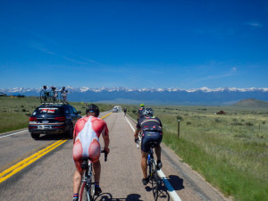 After leaving Aid Station 3, we flew at 30 MPH into Westcliffe